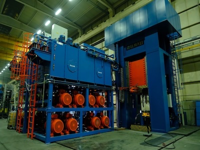 Composite, plastic Forming Line